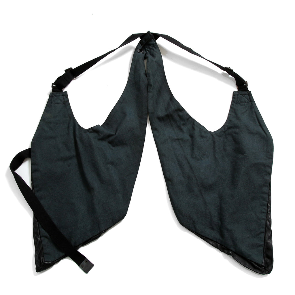 美品 Boris Bidjan Saberi ボリスビジャンサベリ / 2022AW VEST BAG3 FMM20002 / Horse Leather (BLACK)