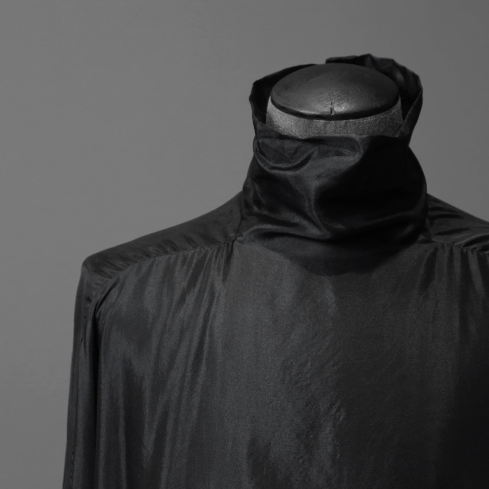 Rick Owens リックオウエンス / 24FW Concordians Jumbo / ハイネック 長袖シャツ / RU01D3295-SH / ONE SIZE (BLACK)
