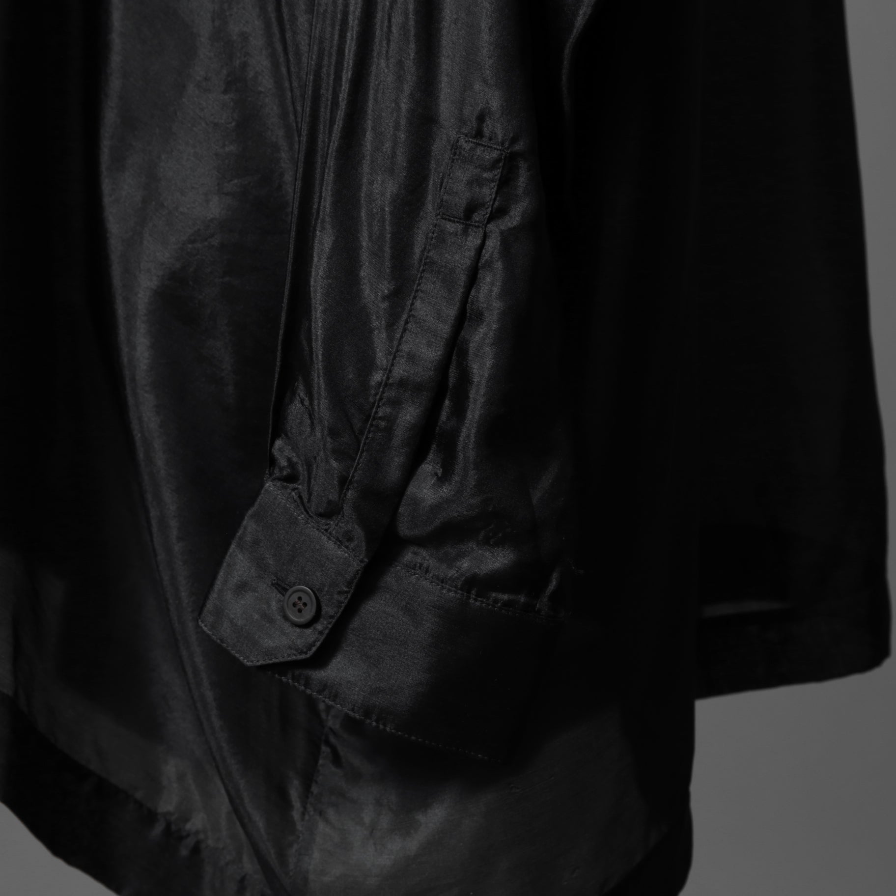 Rick Owens リックオウエンス / 24FW Concordians Jumbo / ハイネック 長袖シャツ / RU01D3295-SH / ONE SIZE (BLACK)