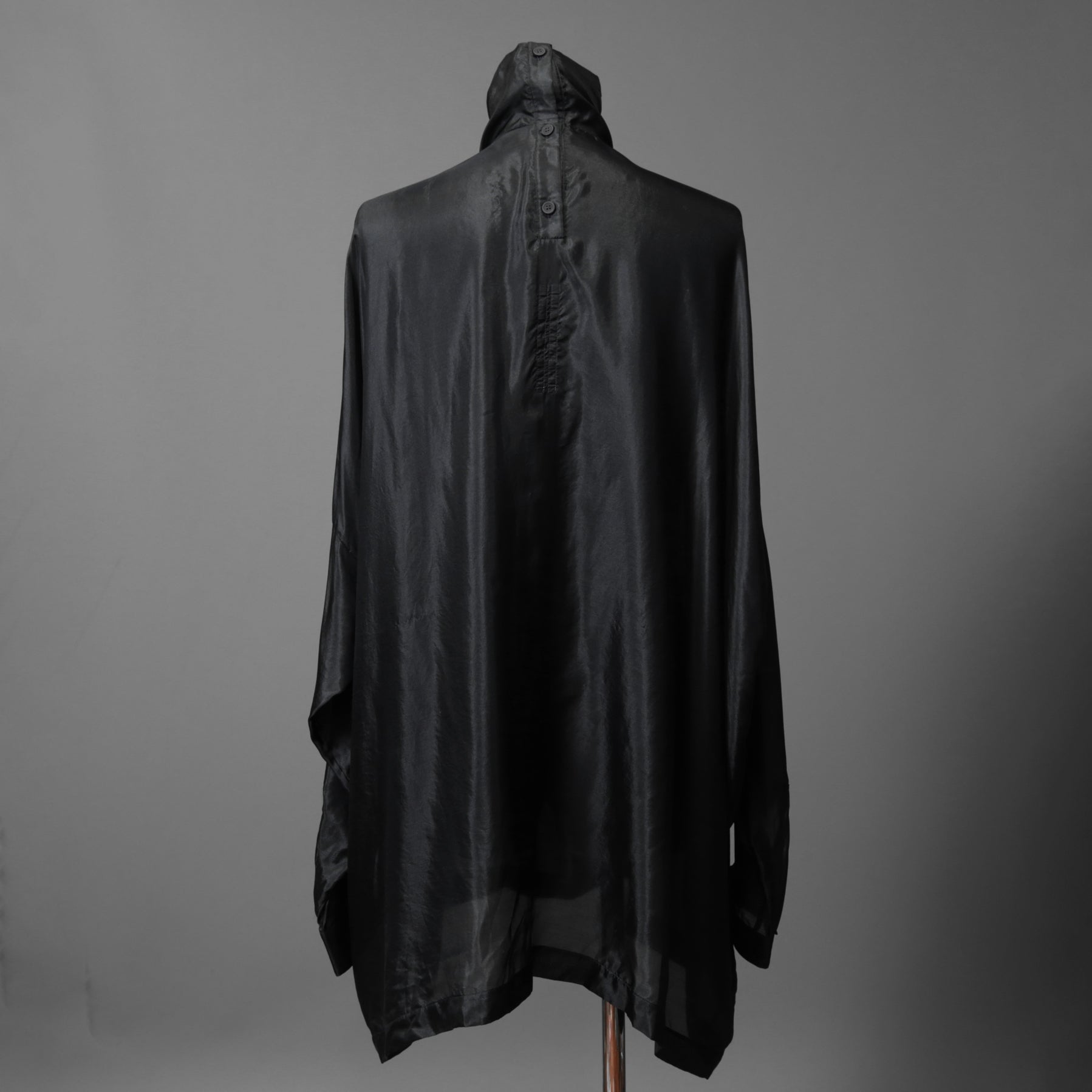 Rick Owens リックオウエンス / 24FW Concordians Jumbo / ハイネック 長袖シャツ / RU01D3295-SH / ONE SIZE (BLACK)