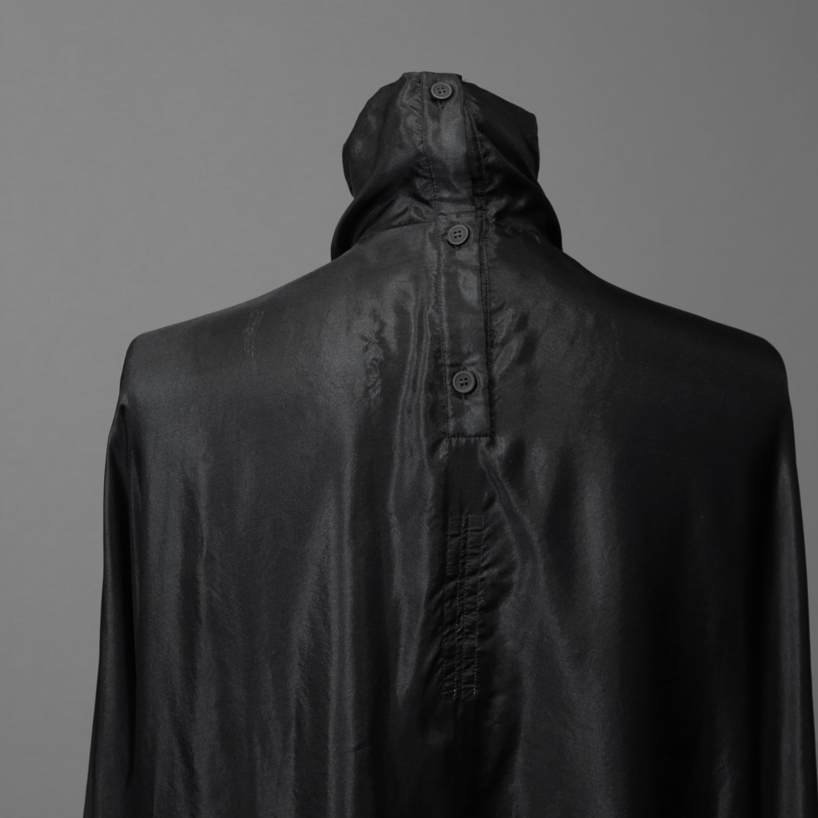 Rick Owens リックオウエンス / 24FW Concordians Jumbo / ハイネック 長袖シャツ / RU01D3295-SH / ONE SIZE (BLACK)
