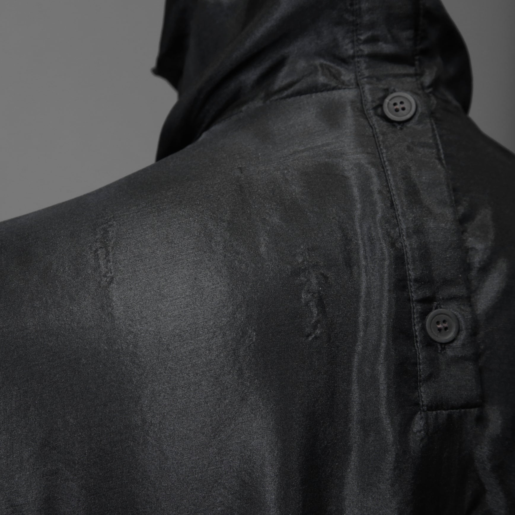 Rick Owens リックオウエンス / 24FW Concordians Jumbo / ハイネック 長袖シャツ / RU01D3295-SH / ONE SIZE (BLACK)