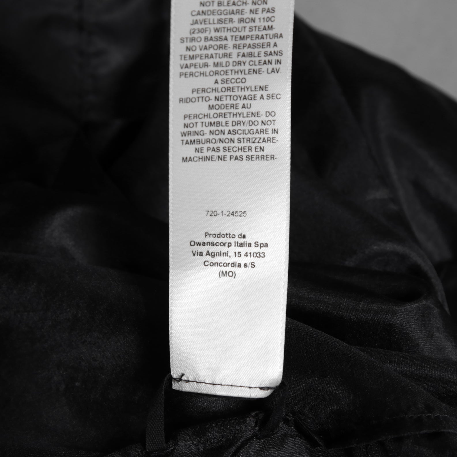 Rick Owens リックオウエンス / 24FW Concordians Jumbo / ハイネック 長袖シャツ / RU01D3295-SH / ONE SIZE (BLACK)