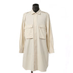 RICK OWENS リックオウエンス / 22SS FIELD SHIRT RU01B1295-DL長袖シャツ / size 46 (NATURAL)