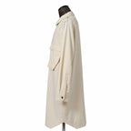 RICK OWENS リックオウエンス / 22SS FIELD SHIRT RU01B1295-DL長袖シャツ / size 46 (NATURAL)