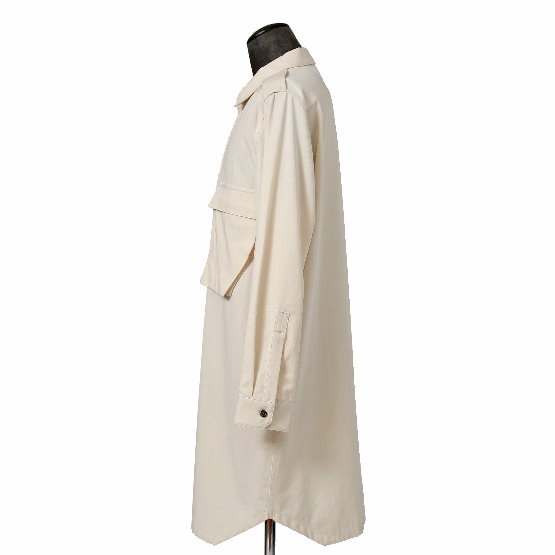RICK OWENS リックオウエンス / 22SS FIELD SHIRT RU01B1295-DL長袖シャツ / size 46 (NATURAL)