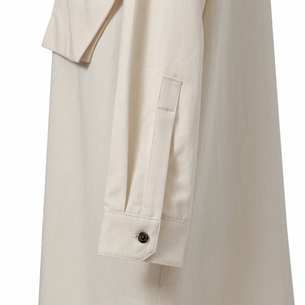 RICK OWENS リックオウエンス / 22SS FIELD SHIRT RU01B1295-DL長袖シャツ / size 46 (NATURAL)