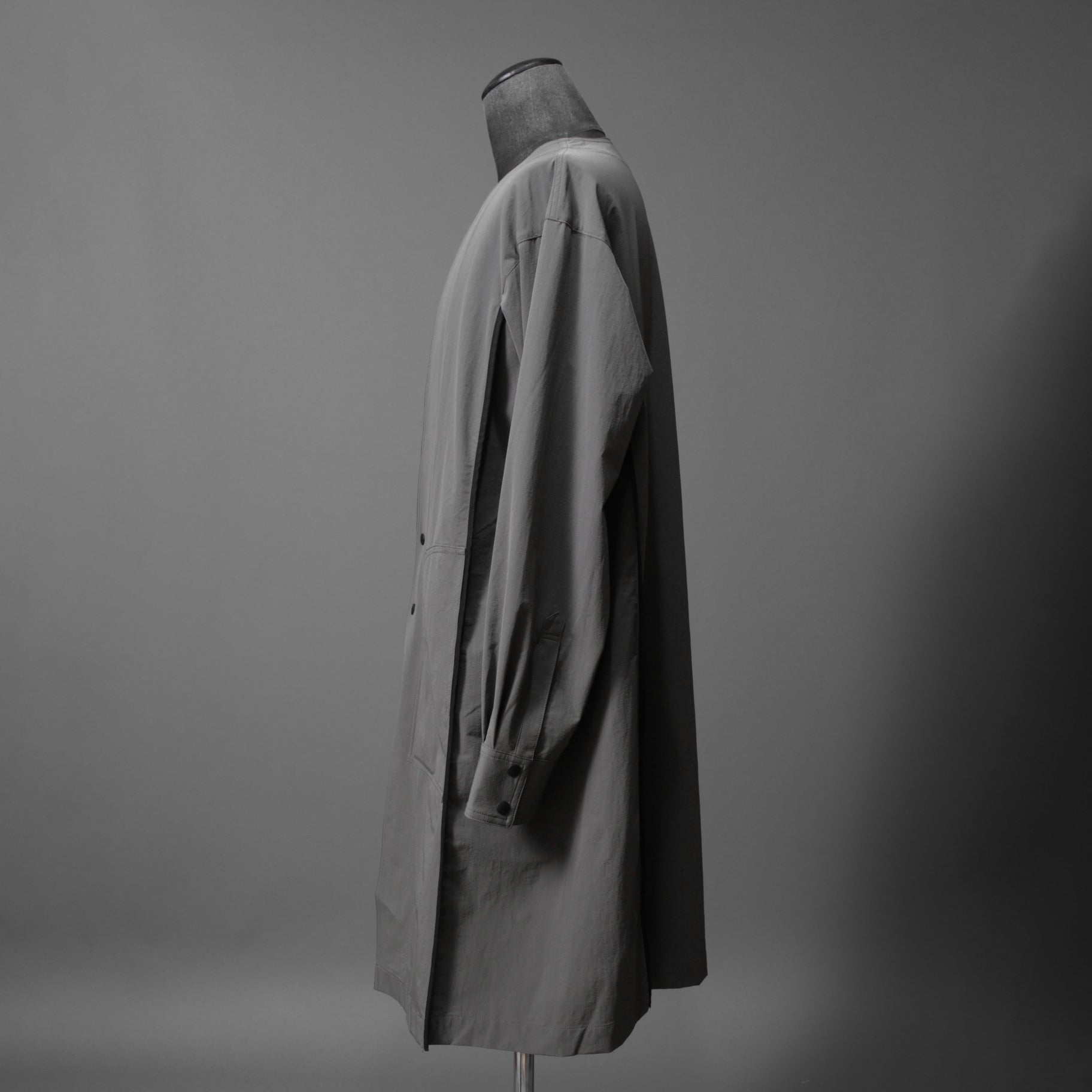 SHARE SPIRIT シェアースピリット / 22SS 美品 ストレッチロングカーディガン / FS2210 / size M (GRAY)