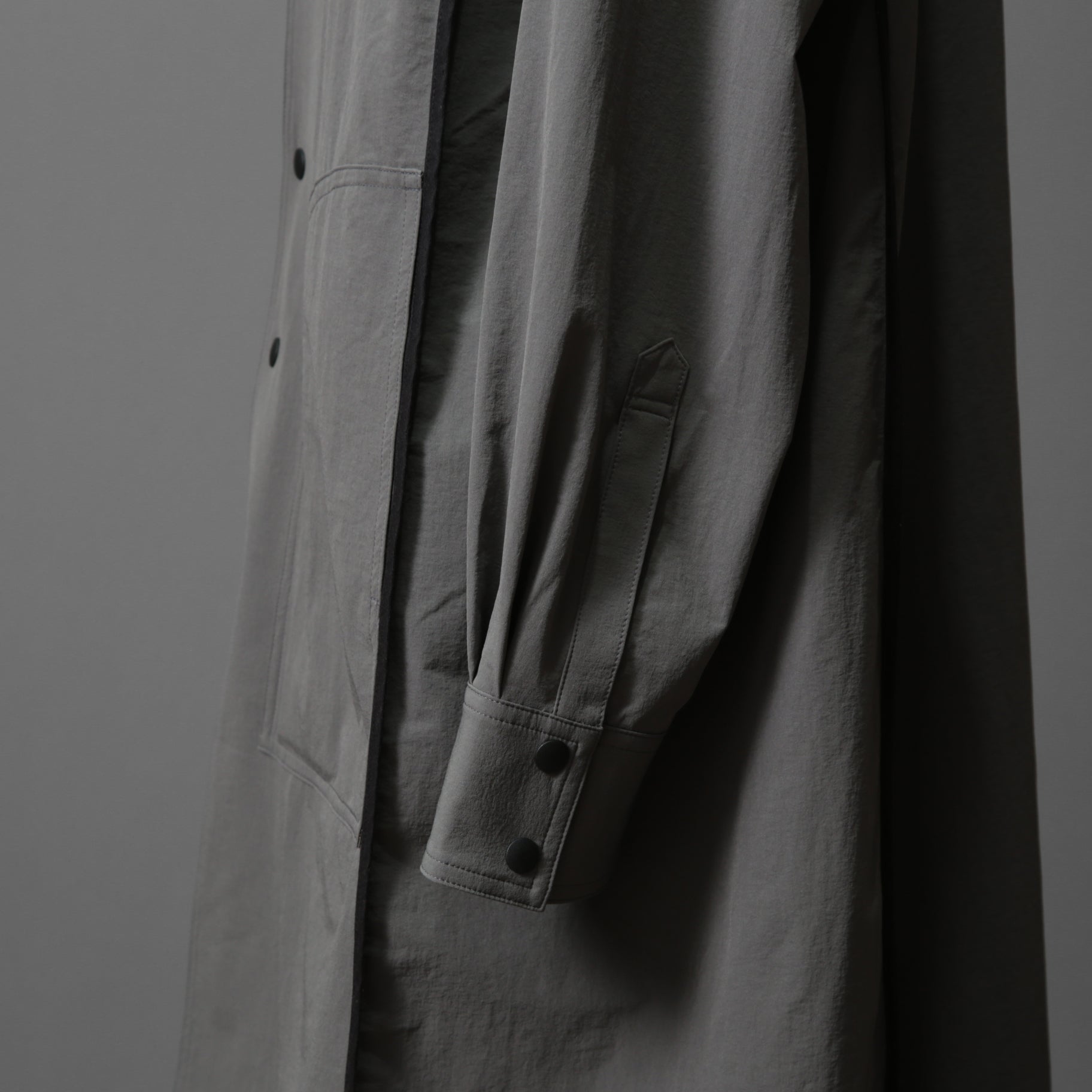 SHARE SPIRIT シェアースピリット / 22SS 美品 ストレッチロングカーディガン / FS2210 / size M (GRAY)