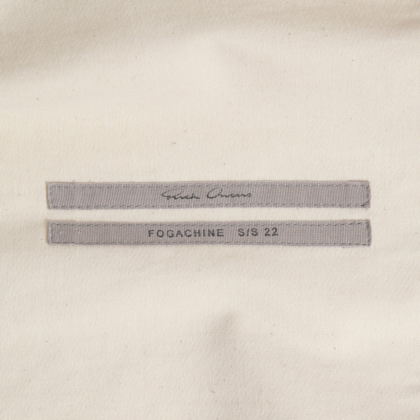 RICK OWENS リックオウエンス / 22SS FIELD SHIRT RU01B1295-DL長袖シャツ / size 46 (NATURAL)