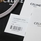 CELINE セリーヌ / 美品 トリオンフ チェーン ショルダー ミニ バッグ /  レザー / ライトピンク / ポシェット レディース