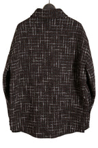 美品 AMIRI アミリ 22AW BOUCLE PADDED PVER SHIRT ツイードパデッドオーバーシャツジャケット / size M ブラウン