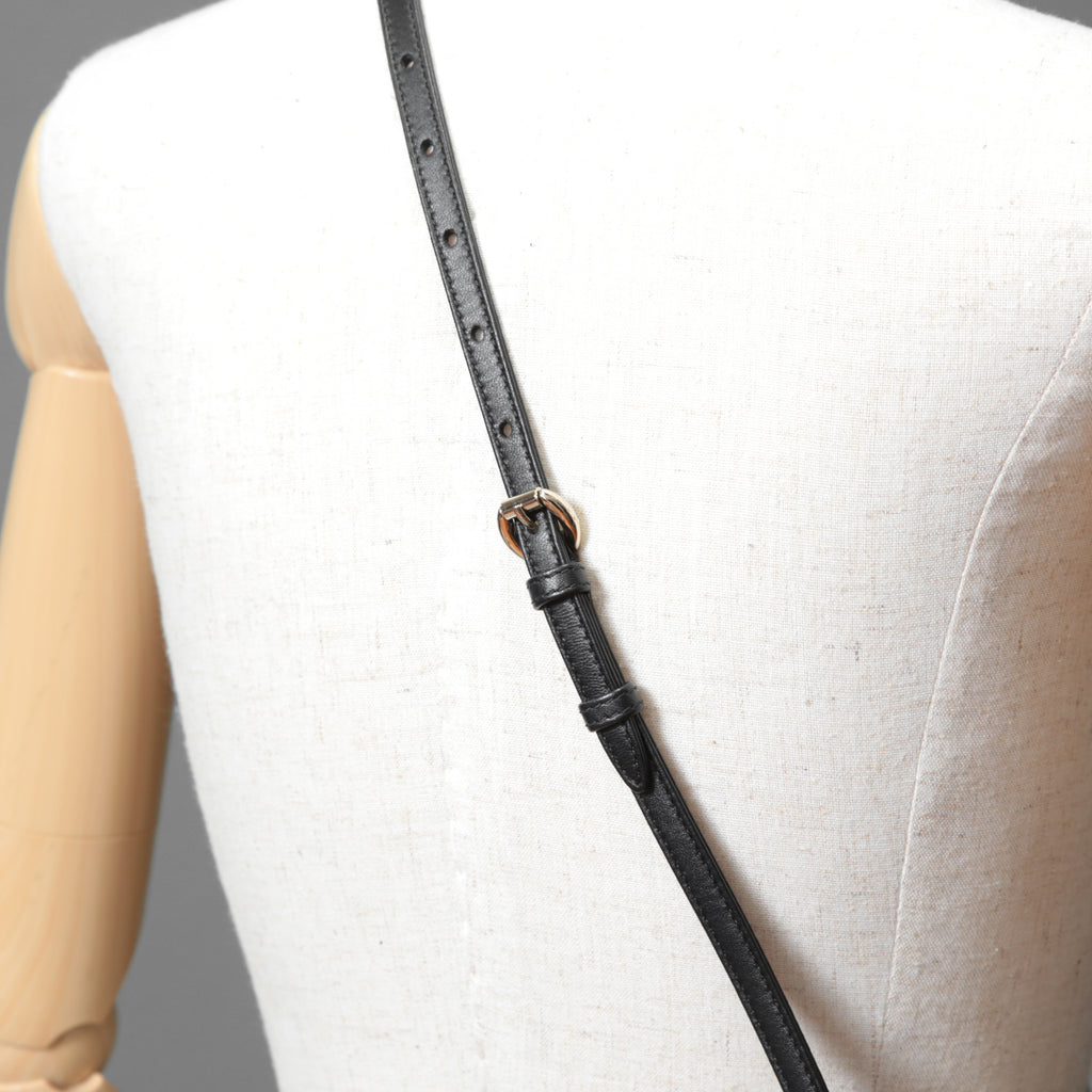 Dior クリスチャン ディオール / Lady Dior マイクロバッグ /カナージュ ラムスキン / S0856ONGE_M900 / BLACK