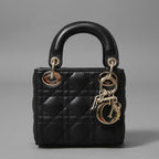 Dior クリスチャン ディオール / Lady Dior マイクロバッグ /カナージュ ラムスキン / S0856ONGE_M900 / BLACK