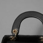 Dior クリスチャン ディオール / Lady Dior マイクロバッグ /カナージュ ラムスキン / S0856ONGE_M900 / BLACK