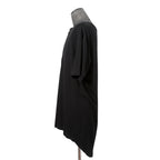 LEMURIA レムリア / BIAS HENRY NECK S/S TOP / DELAVIS PUNCH ROME / Free size (BLACK)