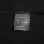 LEMURIA レムリア / BIAS HENRY NECK S/S TOP / DELAVIS PUNCH ROME / Free size (BLACK)