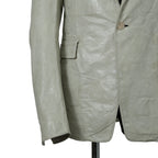 新品 CAROL CHRISTIAN POELL / 2021年 Kangaroo O. D. Spine Elbow, Lined-Unlined Leather Jacket / size 46
