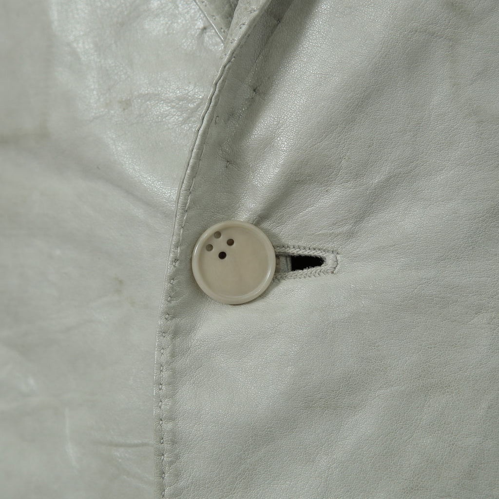 新品 CAROL CHRISTIAN POELL / 2021年 Kangaroo O. D. Spine Elbow, Lined-Unlined Leather Jacket / size 46