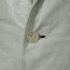 新品 CAROL CHRISTIAN POELL / 2021年 Kangaroo O. D. Spine Elbow, Lined-Unlined Leather Jacket / size 46