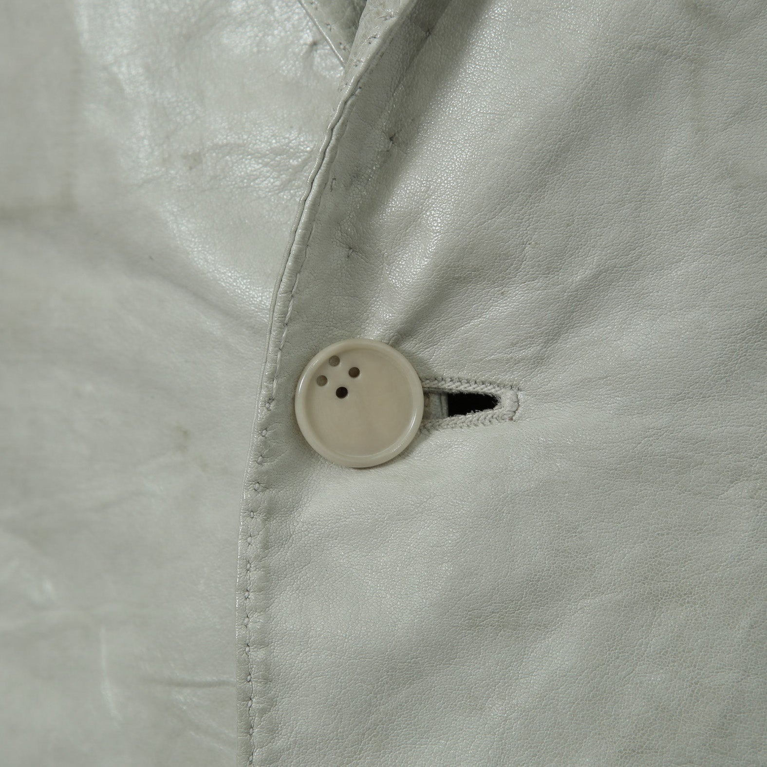 新品 CAROL CHRISTIAN POELL / 2021年 Kangaroo O. D. Spine Elbow, Lined-Unlined Leather Jacket / size 46