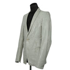 新品 CAROL CHRISTIAN POELL / 2021年 Kangaroo O. D. Spine Elbow, Lined-Unlined Leather Jacket / size 46