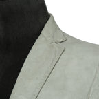 新品 CAROL CHRISTIAN POELL / 2021年 Kangaroo O. D. Spine Elbow, Lined-Unlined Leather Jacket / size 46