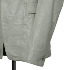 新品 CAROL CHRISTIAN POELL / 2021年 Kangaroo O. D. Spine Elbow, Lined-Unlined Leather Jacket / size 46
