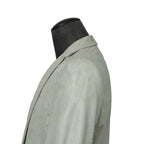新品 CAROL CHRISTIAN POELL / 2021年 Kangaroo O. D. Spine Elbow, Lined-Unlined Leather Jacket / size 46