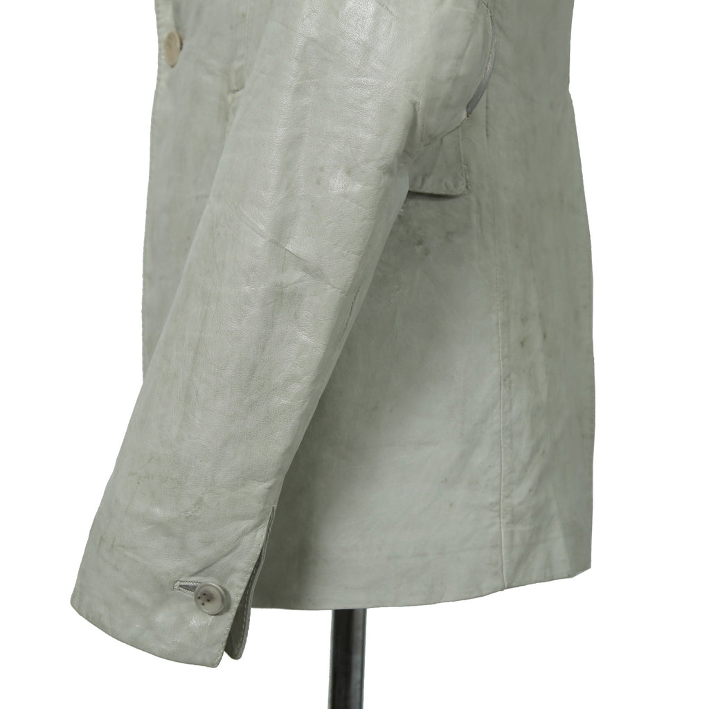 新品 CAROL CHRISTIAN POELL / 2021年 Kangaroo O. D. Spine Elbow, Lined-Unlined Leather Jacket / size 46