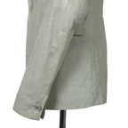 新品 CAROL CHRISTIAN POELL / 2021年 Kangaroo O. D. Spine Elbow, Lined-Unlined Leather Jacket / size 46