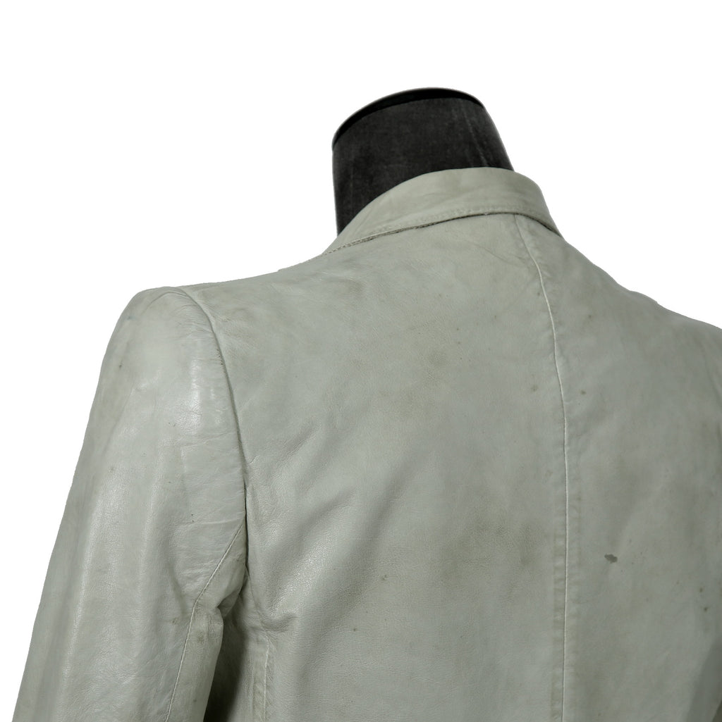 新品 CAROL CHRISTIAN POELL / 2021年 Kangaroo O. D. Spine Elbow, Lined-Unlined Leather Jacket / size 46