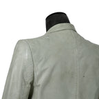 新品 CAROL CHRISTIAN POELL / 2021年 Kangaroo O. D. Spine Elbow, Lined-Unlined Leather Jacket / size 46