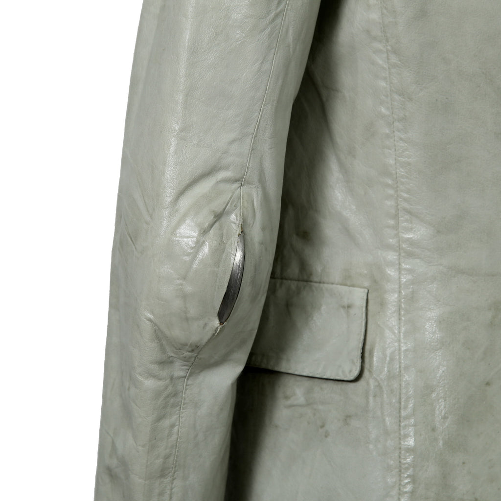 新品 CAROL CHRISTIAN POELL / 2021年 Kangaroo O. D. Spine Elbow, Lined-Unlined Leather Jacket / size 46