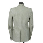 新品 CAROL CHRISTIAN POELL / 2021年 Kangaroo O. D. Spine Elbow, Lined-Unlined Leather Jacket / size 46
