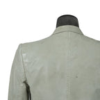 新品 CAROL CHRISTIAN POELL / 2021年 Kangaroo O. D. Spine Elbow, Lined-Unlined Leather Jacket / size 46