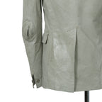 新品 CAROL CHRISTIAN POELL / 2021年 Kangaroo O. D. Spine Elbow, Lined-Unlined Leather Jacket / size 46
