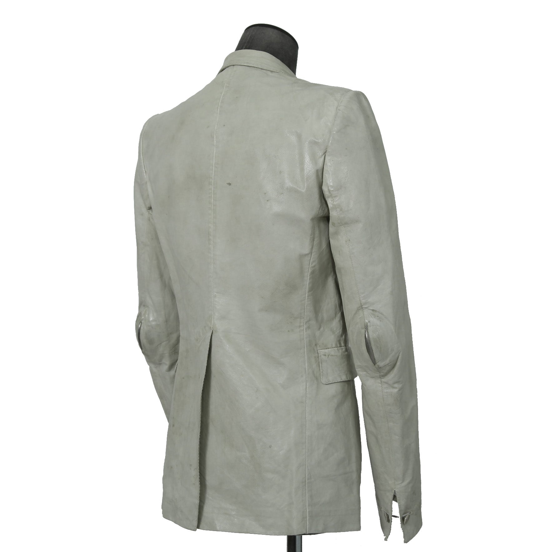 新品 CAROL CHRISTIAN POELL / 2021年 Kangaroo O. D. Spine Elbow, Lined-Unlined Leather Jacket / size 46