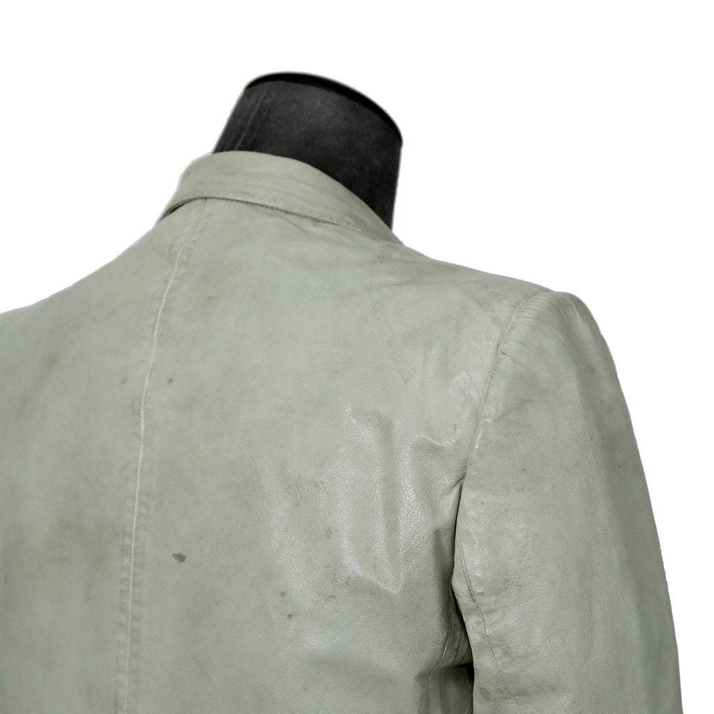 新品 CAROL CHRISTIAN POELL / 2021年 Kangaroo O. D. Spine Elbow, Lined-Unlined Leather Jacket / size 46