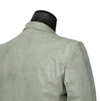 新品 CAROL CHRISTIAN POELL / 2021年 Kangaroo O. D. Spine Elbow, Lined-Unlined Leather Jacket / size 46