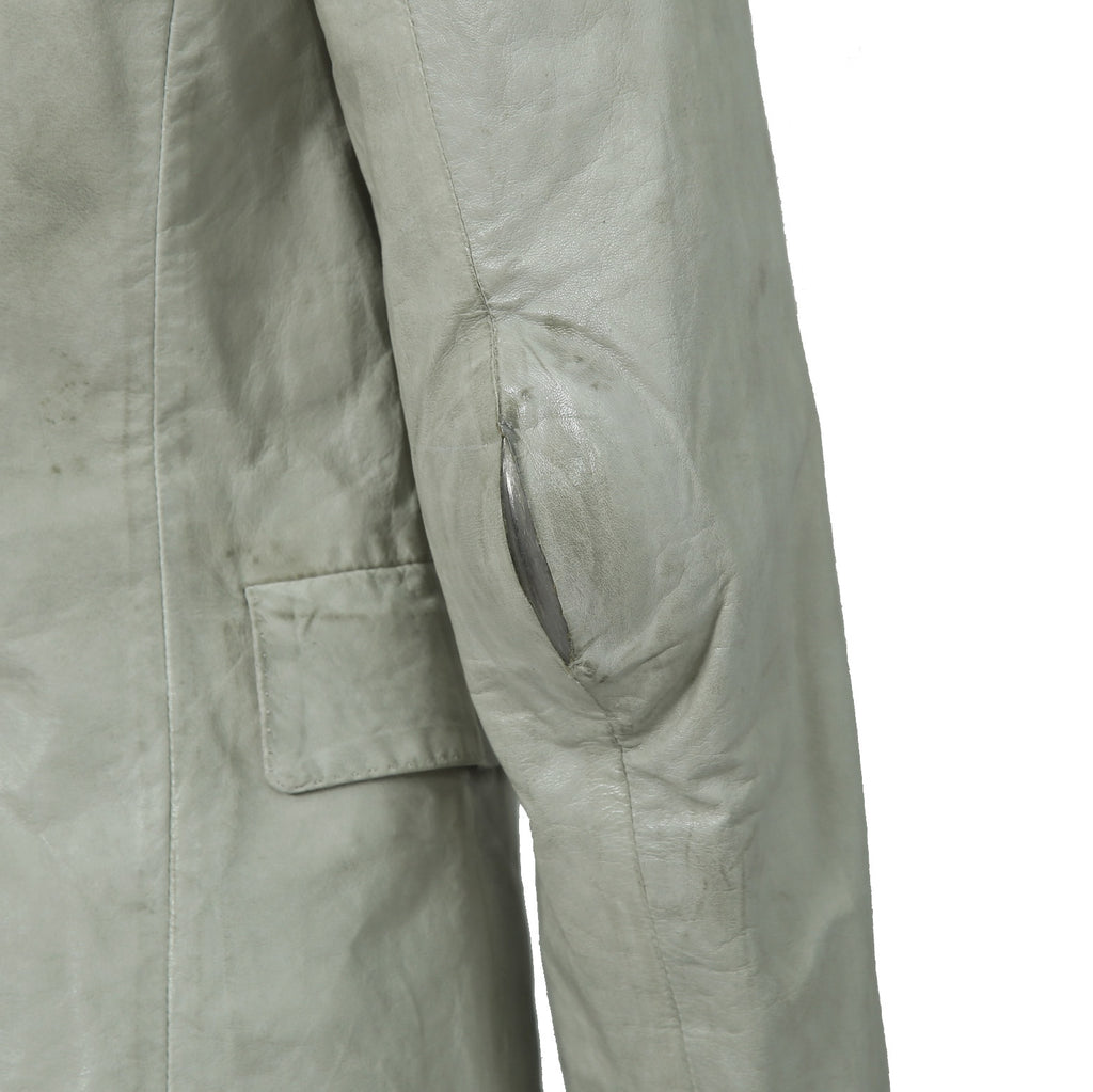 新品 CAROL CHRISTIAN POELL / 2021年 Kangaroo O. D. Spine Elbow, Lined-Unlined Leather Jacket / size 46