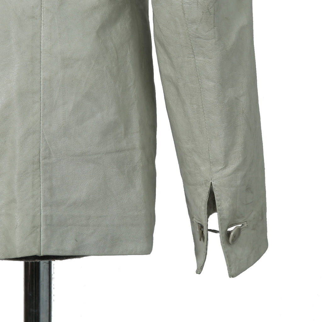 新品 CAROL CHRISTIAN POELL / 2021年 Kangaroo O. D. Spine Elbow, Lined-Unlined Leather Jacket / size 46