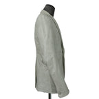 新品 CAROL CHRISTIAN POELL / 2021年 Kangaroo O. D. Spine Elbow, Lined-Unlined Leather Jacket / size 46
