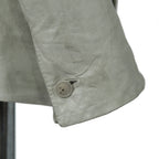 新品 CAROL CHRISTIAN POELL / 2021年 Kangaroo O. D. Spine Elbow, Lined-Unlined Leather Jacket / size 46