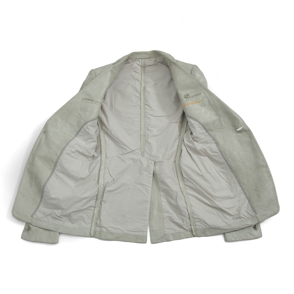 新品 CAROL CHRISTIAN POELL / 2021年 Kangaroo O. D. Spine Elbow, Lined-Unlined Leather Jacket / size 46