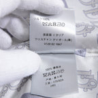 DIOR クリスチャンディオール / 21SS 美品 Oblique Print Silk Shirt / オブリーク 総柄 長袖シャツ / 013C502A5095 /size 40 (WHITE)