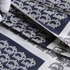 DIOR クリスチャンディオール / 21SS 美品 Oblique Print Silk Shirt / オブリーク 総柄 長袖シャツ / 013C502A5095 /size 40 (WHITE)