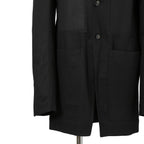 美品 Rick Owens リックオエンス / 22SS FOGACHINE / FOG LIDO JACKET リドジャケット RR01B1723-DLTEX / コットンツイル / size 46 (BLACK)
