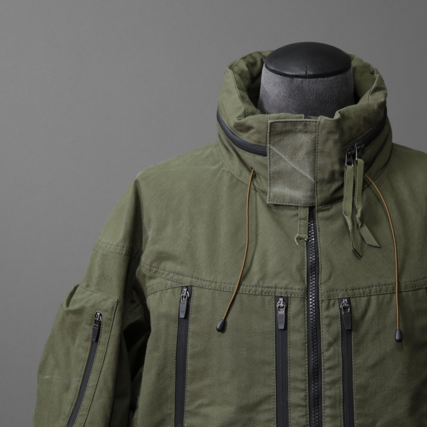 Se'Duceセデュース / 19AW 美品 New Vintage Collection 改 GEN2 Technical Military Jacket Crazy Pocket M-65 / ミリタリージャケット / size 2 (KHAKI)