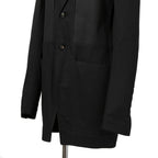 美品 Rick Owens リックオエンス / 22SS FOGACHINE / FOG LIDO JACKET リドジャケット RR01B1723-DLTEX / コットンツイル / size 46 (BLACK)